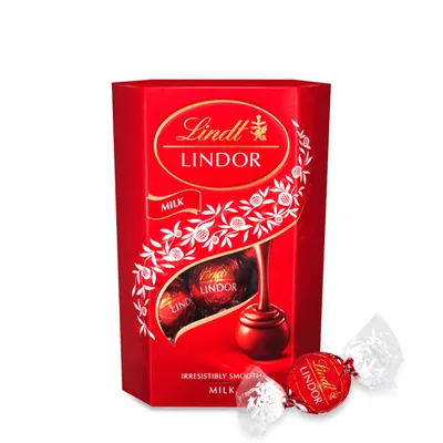 Obrázek produktu pro LINDOR pralinky Mléčná čokoláda 50g