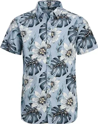 Immagine prodotto di Jack & Jones Hawaii Aop Kurzarm camicia Blau S Herren Blau S