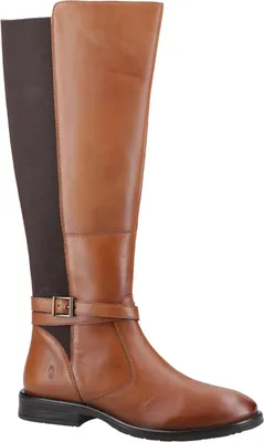 Image de Hush Puppies - "Victoria" Bottes longues pour femmes, cuir FS12143 (37 EU) (Marron clair)