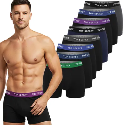Zdjęcie produktu dla Top Secret Bokserki Męskie 8 Sztuk Bawełniane Rozmiar Xl