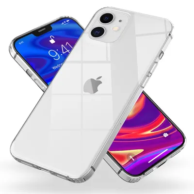 Immagine prodotto di Custodia NALIA per iPhone 12 / iPhone 12 Pro, custodia rigida sottile e paraurti in silicone