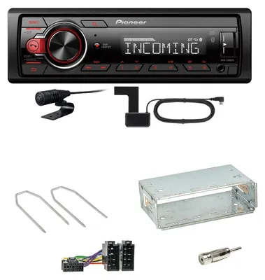 Produktbild von Pioneer MVH-330DAB Bluetooth DAB Einbauset für Renault Megane 2 Clio 3 Modus