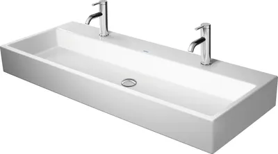 Produktbild von Waschtisch VERO AIR m HLB 2 HL 1200x470mm ohne Überlauf weiß ohne Überlauf weiß