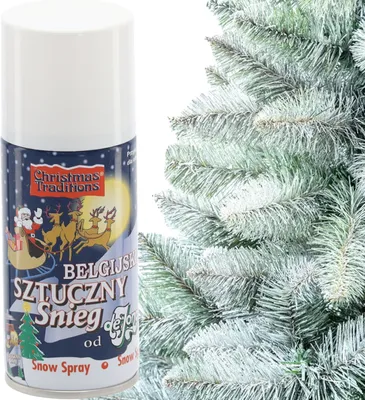 Image de Spray neige artificielle Belge 150ml Spray neige artificielle Snowspray Spray fenêtre Deko neige