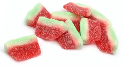 Productafbeelding van Haribo Watermeloenschijfjes - 3 kilo (3 x 1 kilo)
