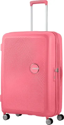 Produktbild von American Tourister Soundbox Spinner 77 / 28 TSA EXP Trolley Sun Kissed Coral koralle