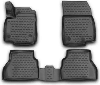 Zdjęcie produktu dla 2012-2021 Dywaniki podłogowe Ford B-Max TPE czarne 4 szt