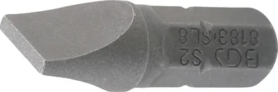 Image de BGS Embout de tournevis hexagonal 6,3 mm (1/4") à fente 8 mm - 8183