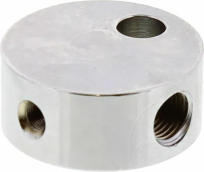 Produktbild von 3-Wege Bremsenschlauchverteiler TYP834 3/8 UNF Chrom