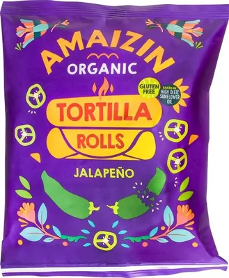 Productafbeelding van Amaizin Bio Jalapeno-Röllchen 100g