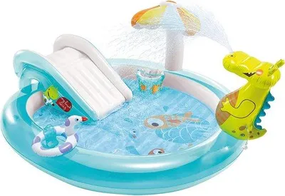 Produktbild von Famanu Spielzentrum rund, 229 x 152 x 56 cm - aufblasbar