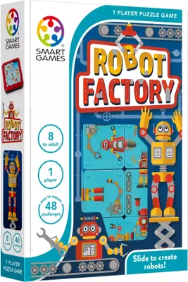 Image de Usine de Robots – Jeu de logique glissant avec 48 défis