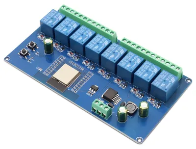 8-Kanal ESP32 Relaismodul WiFi BLE DC5-30V