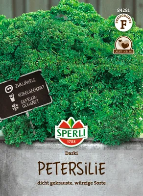 Produktbild von SPERLI Petersiliensamen Darki Petroselinum crispum 250 Pflanzen