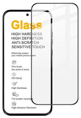 Produktbild von Full Cover Schutzglas für Motorola Moto G87 5G Displayschutz 3D 9H Hartglas