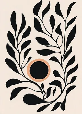 Produktbild von Plakat 13x18cm Pflanzgefäß 2 Minimalistisch, Innenräume Skandinavischer Stil, Boho