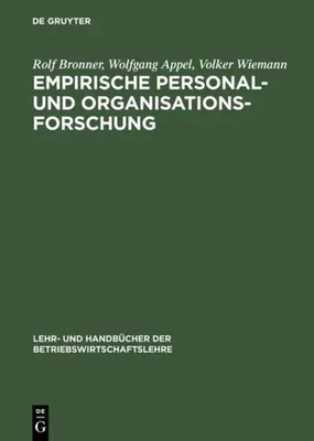 Immagine prodotto di Empirische Personal- und Organisationsforschung
