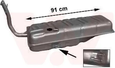 Produktbild von VAN WEZEL Kraftstofftank Kraftstofftank für VW Polo Coupe (86C, 80) 42L 5820082