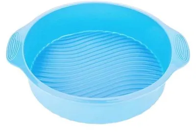 Zdjęcie produktu dla Forma do ciasta o średnicy 23 cm - silikonowa - odporna na wysokie temperatury - nieprzywierająca - łatwa do wyjmowania - nadaje się do piekarnika/mikrofalówki - forma do pieczenia