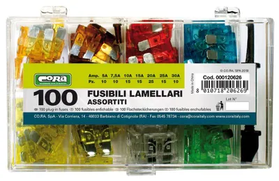 Produktbild von Cora 000120626 Flachsicherungen, 100 Stück