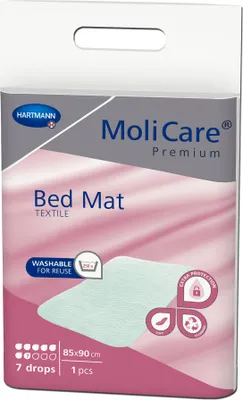 Image de Hartmann Molicare Premium Bed Mat - Alèse textile lavable 85 x 90 cm - 1 alèse