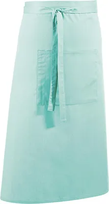 Produktbild von Premier Workwear PR158 | Barschürze Colours - 90 x 80 cm - Hauswäsche: bis 60 °C - Farbe: Aqua (ca. Pantone 344) - Größe: 90 x 80 cm