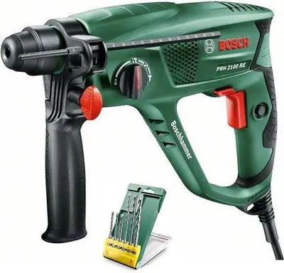 Produktbild von Bosch PBH 2100 RE, SDS Plus, 2 cm, 2300 RPM, 1,7 J, 5800 BPM, 1,3 cm