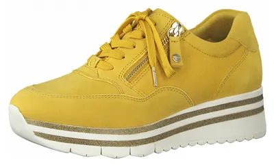 Produktbild von Tamaris Damen Low Sneaker Fashletics Lace UP 1-23707-26 Gelb