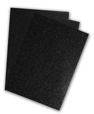 Produktbild von Poli-Tape - Poli-Flex Pearl Glitter - 458 Black - Din A4