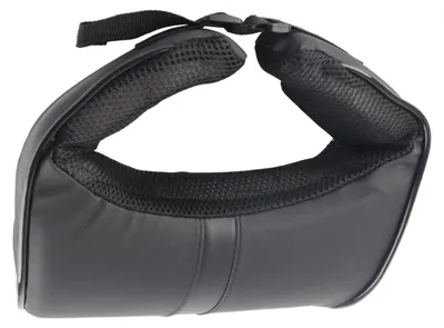 Image de Coussin de soutien cervical en cuirPolyuréthaneet en mousse à mémoire de forme – Coussin de soutien pour la nuque / Coussin de repos pour la tête