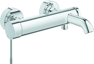 Produktbild von Grohe Einhand-Wannenbatterie ESSENCE Cool Sunrise gebürstet