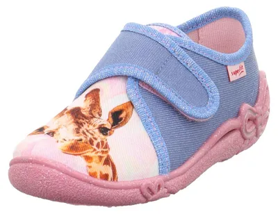 Produktbild von Superfit Mädchen Belinda Hausschuhe, Hellblau Pink 8400, 24 EU Weit