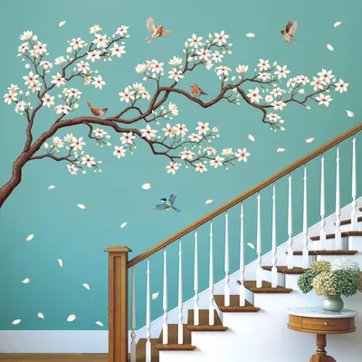 Image de Autocollant mural - Adhésif - Rose