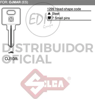 Produktbild von Stahl-Schlüssel Oj10r Ojmar