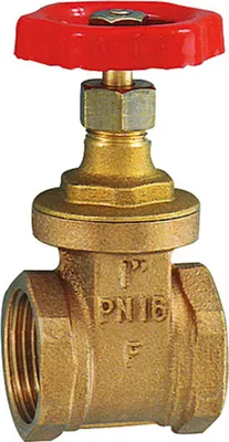 Produktbild von Riegler Muffen-Absperrschieber, ohne Spindelhub, Messing, G 2 1/2, DN 60