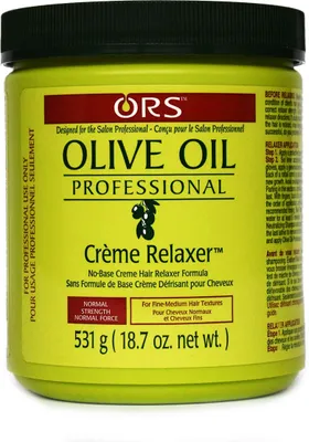 Produktbild von ORS Organic Root Stimulator Olivenöl Professional Creme Relaxer Glas NORMAL 18.7oz 531g