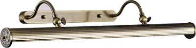 Image de Applique, couloir, métal bronze, douille E14, L 71,3cm