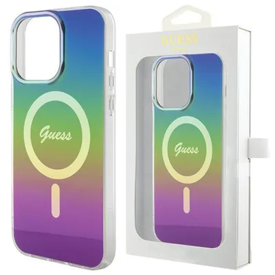 Produktbild von Etui Guess Iml Iridescent Magsafe Na Iphone 15 Pro - Czarne