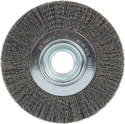 Produktbild von Klingspor BR 600 W Rundbürste gewellt, 200 x 25 x 32 mm 0,3 Edelstahl