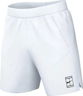 Productafbeelding van Nike Court Advantage tennisshorts, Dri-FIT, 15 cm, heren, wit, maat XL