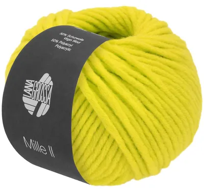 Produktbild von Lana Grossa - Mille II 0163 neongrün