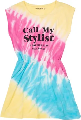 Obrázok produktu pre Eleven Paris Estylist batikované šaty pre dievčatá na leto 128