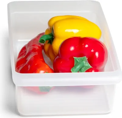 Produktbild von Novaliv Kühlschrank Organizer 30,5 x 7,5 x 16 cm BPA-frei Ordnung  Germany Kühlschrankorganiserset Lebensmittelecht Aufbewahrung für Küche Haushalt Spühlmaschinenfest Ordnungssystem Küche