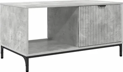 Immagine prodotto di Tavolino da salotto con cassetto Grigio cemento 90 x 49 x 46 cm