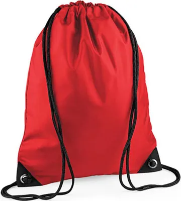 Produktbild von BagBase BG10 | Premium Gymsac Turnbeutel | 33 x 45 cm - Farbe: Bright Red - Größe: 33 x 45 cm