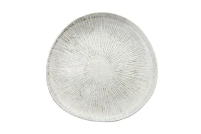 A single plate with a radial pattern is shown against a white background.