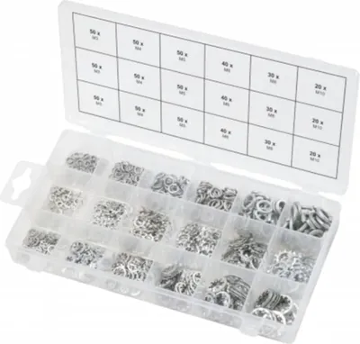 Immagine prodotto di KS Tools Gamma da 720 pezzi di rondelle dentate e standard