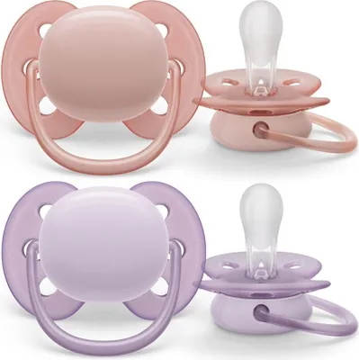 Obrázok produktu pre Philips AVENT SCF091/31, Ultra mäkký cumlík, Ortodontické, Silikón, Chlapec / dievča