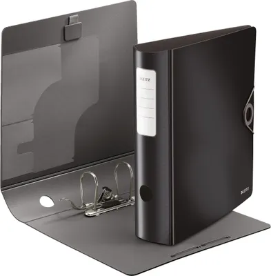 Produktbild von LEITZ Ordner Active Solid 180 Grad 82 mm schwarz DIN A4