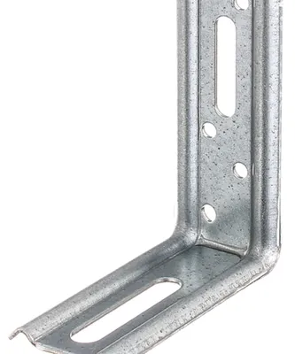 Produktbild von Alberts® Verstellwinkel 90° geprägt mit Langloch  80x70x30 mm